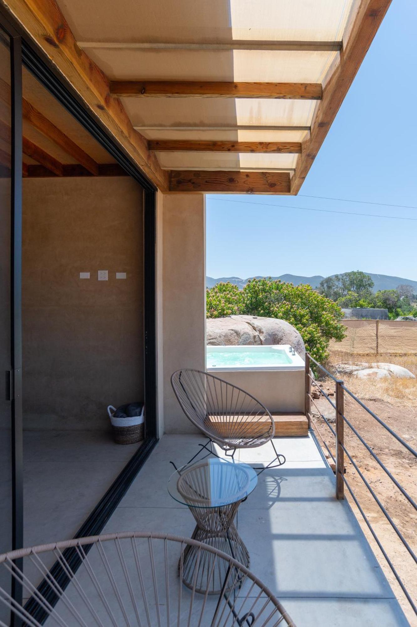 Paraje Hotel De Campo Ensenada Eksteriør billede