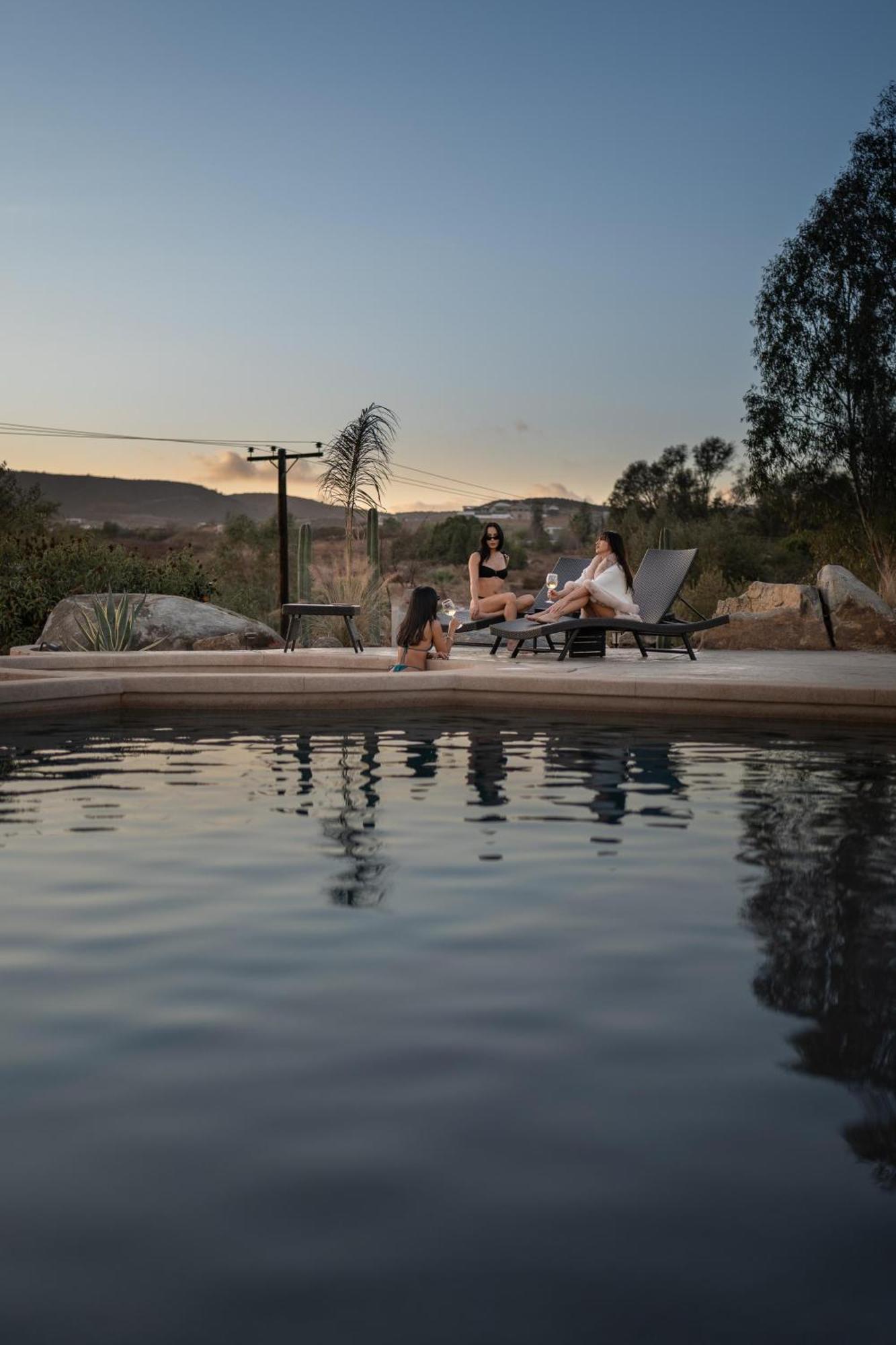 Paraje Hotel De Campo Ensenada Eksteriør billede